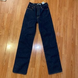 Levi’s ribcage wide leg jeans